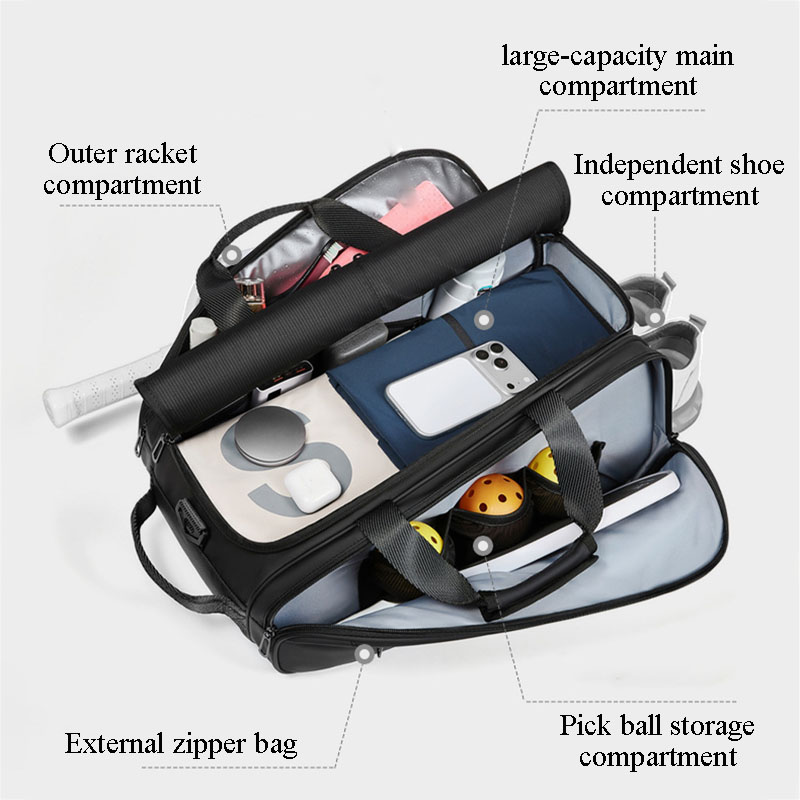 Tennis Bag, Large Capacity, Li - огляд і ціна Badminton Racket