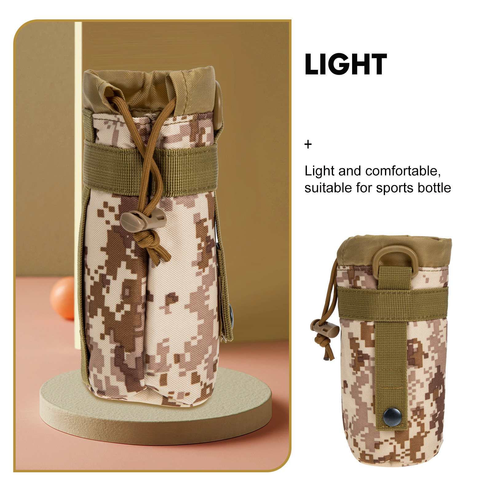 Nylon Water Bottle Bag Waterpr - огляд і ціна Sports Water Bottle Insulated