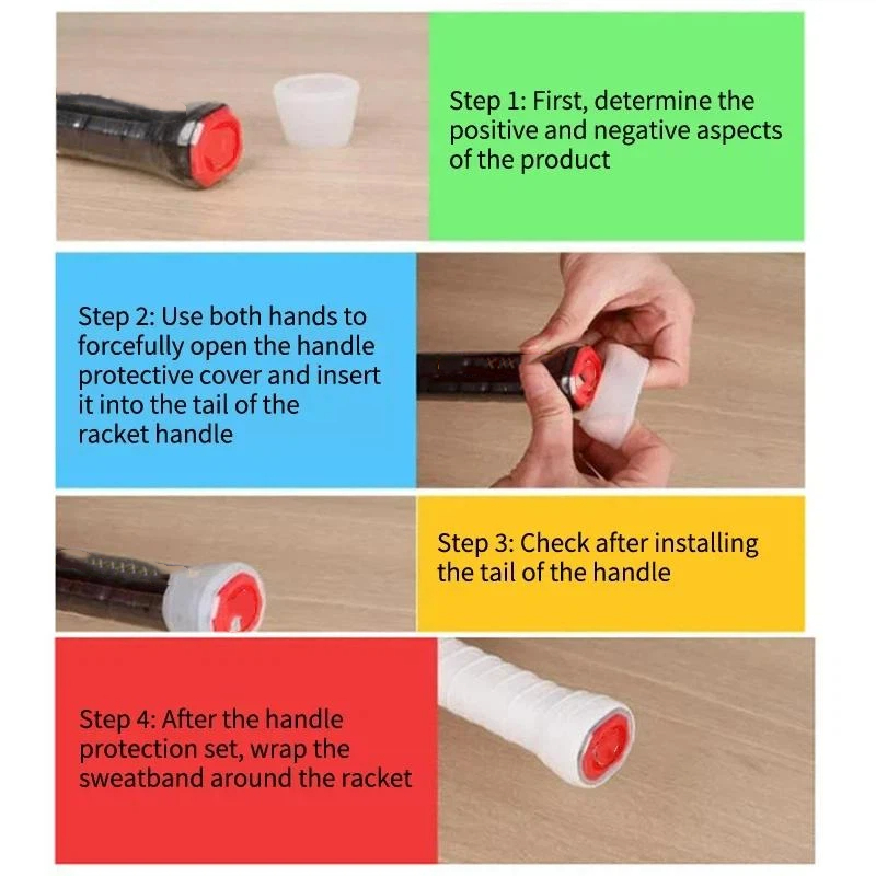 Handle End Cover Tennis Racket - огляд і ціна Tennis Racket